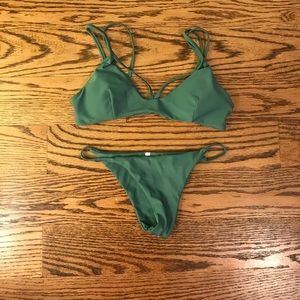 Green Bikini Set